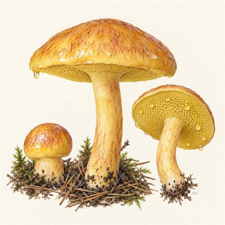 Amerikansk gul kusopp (Suillus americanus)