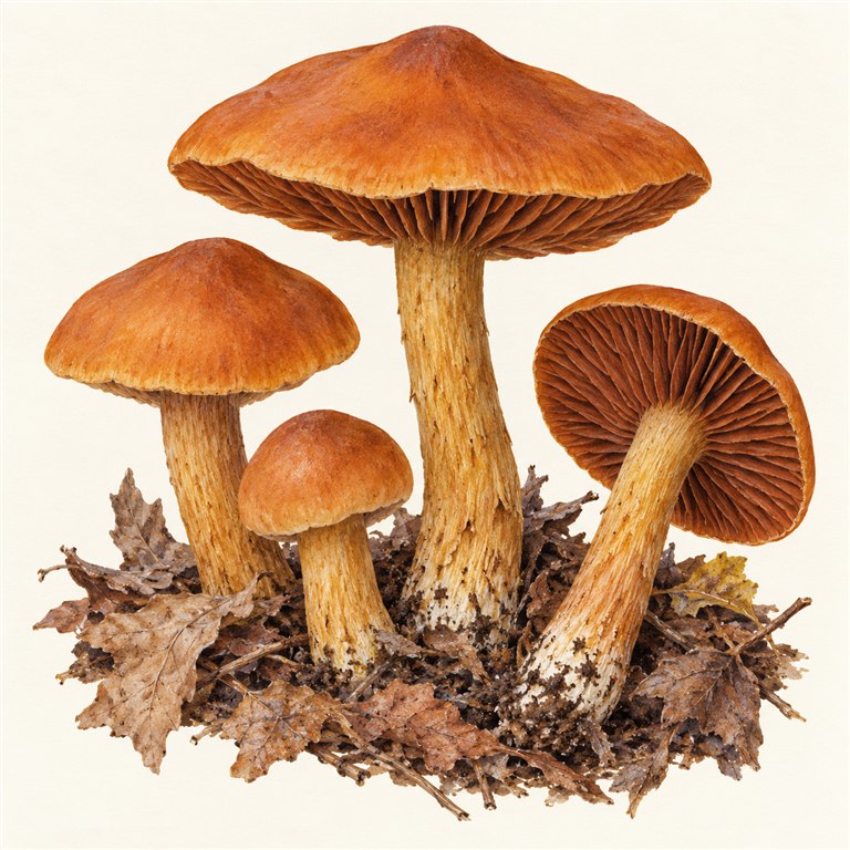 Butt giftslørsopp (Cortinarius orellanus)
