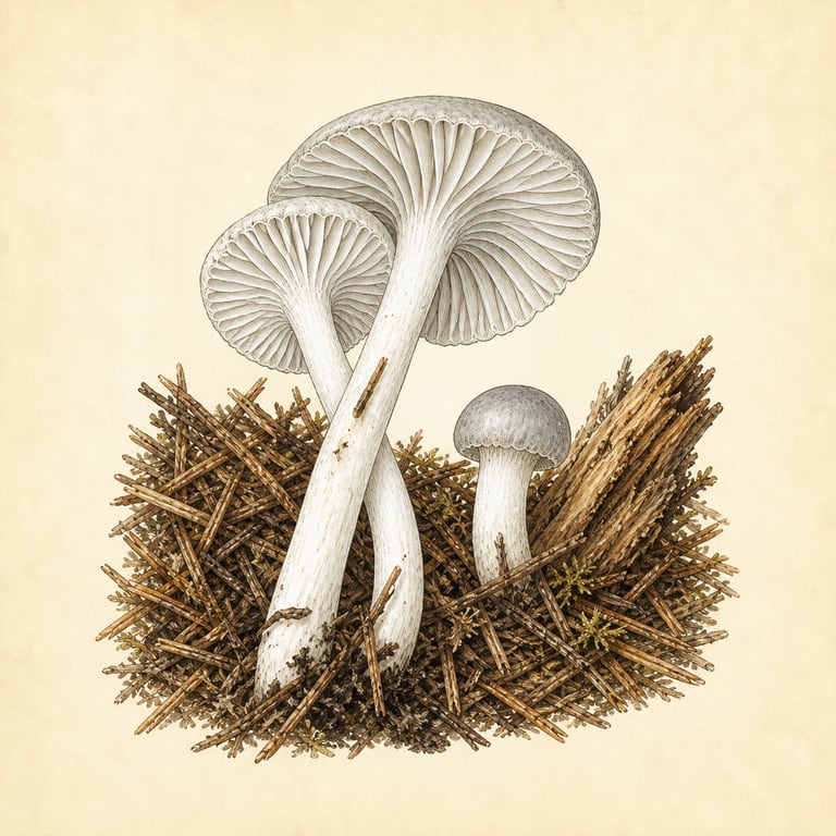 Duftvokssopp (Hygrophorus agathosmus)