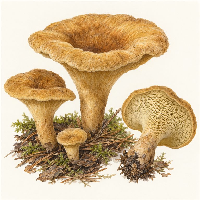 Filtkjuke (Onnia tomentosa)