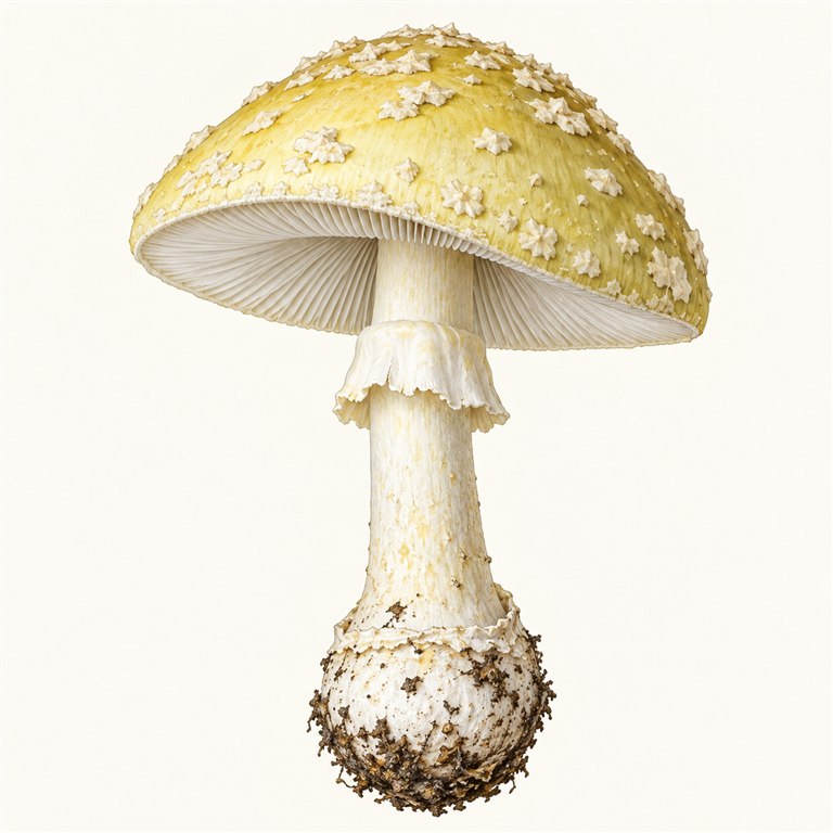Gul fluesopp (Amanita citrina)