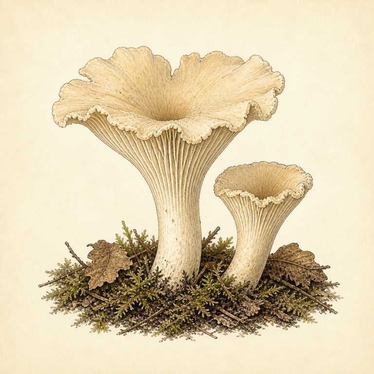 Heggetraktsopp (Infundibulicybe geotropa)