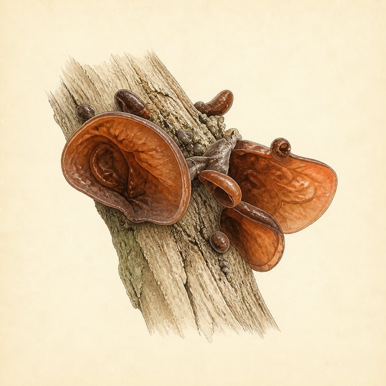 Judasøre (Auricularia auricula-judae)
