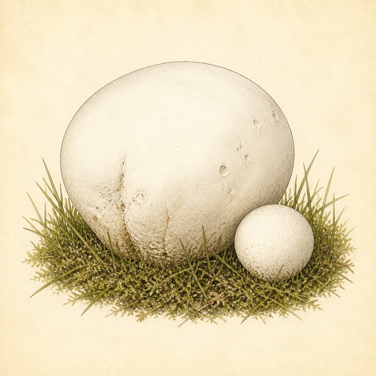 Kjemperøyksopp (Calvatia gigantea)