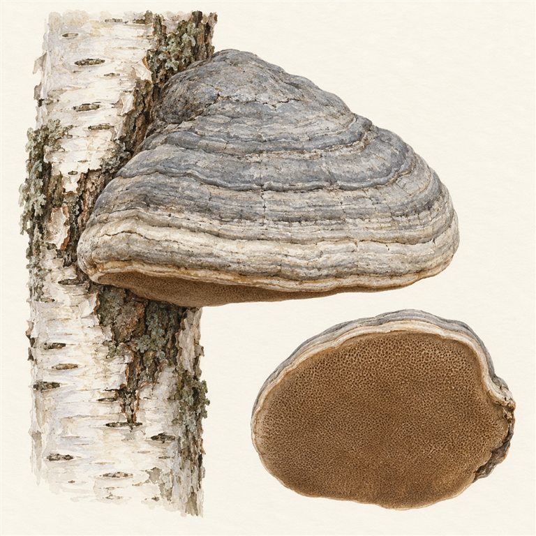 Knuskkjuke (Fomes fomentarius)