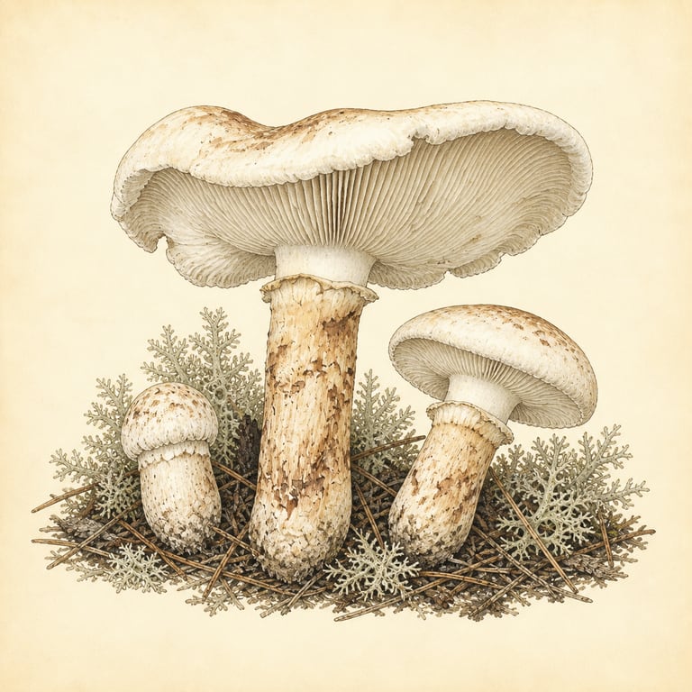 Kransmusserong (Tricholoma matsutake)