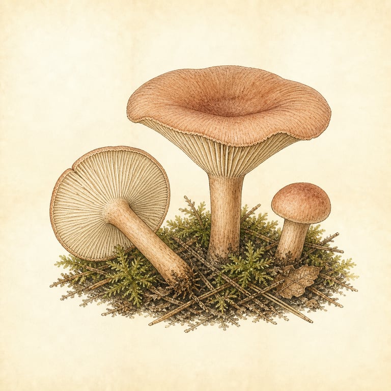 Lakrisriske (Lactarius helvus)