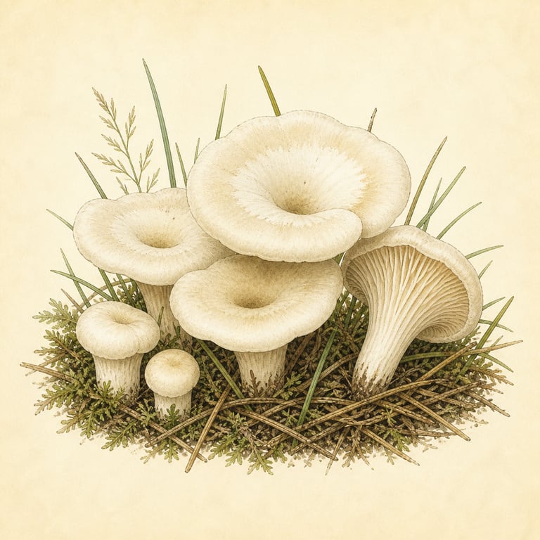 Lumsk traktsopp (Clitocybe rivulosa)