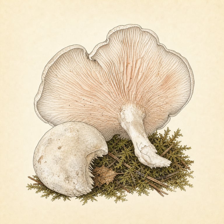 Melsopp (Clitopilus prunulus)