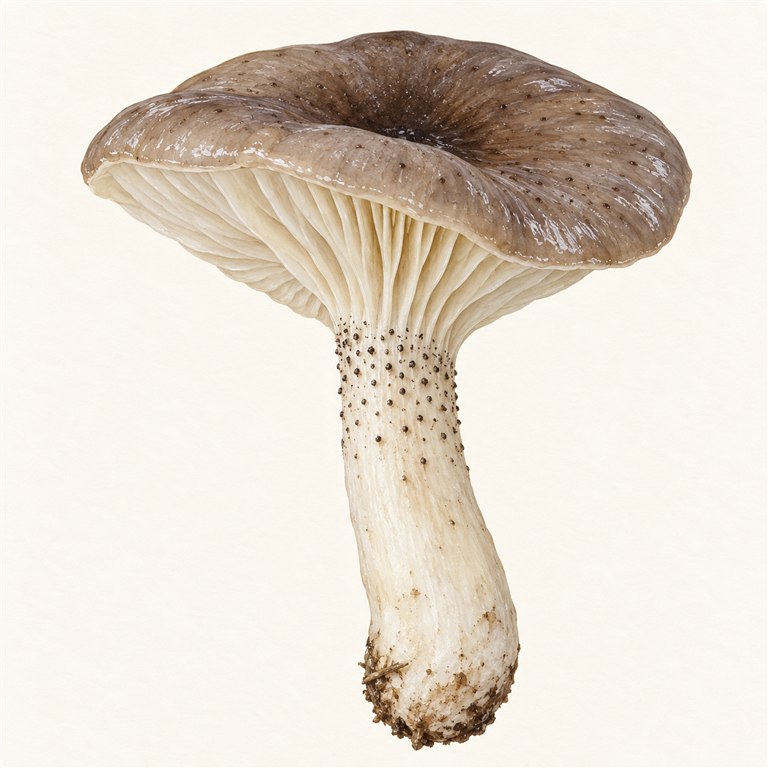 Mørkprikket vokssopp (Hygrophorus pustulatus)