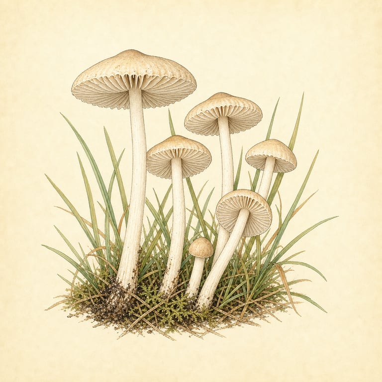 Nelliksopp (Marasmius oreades)
