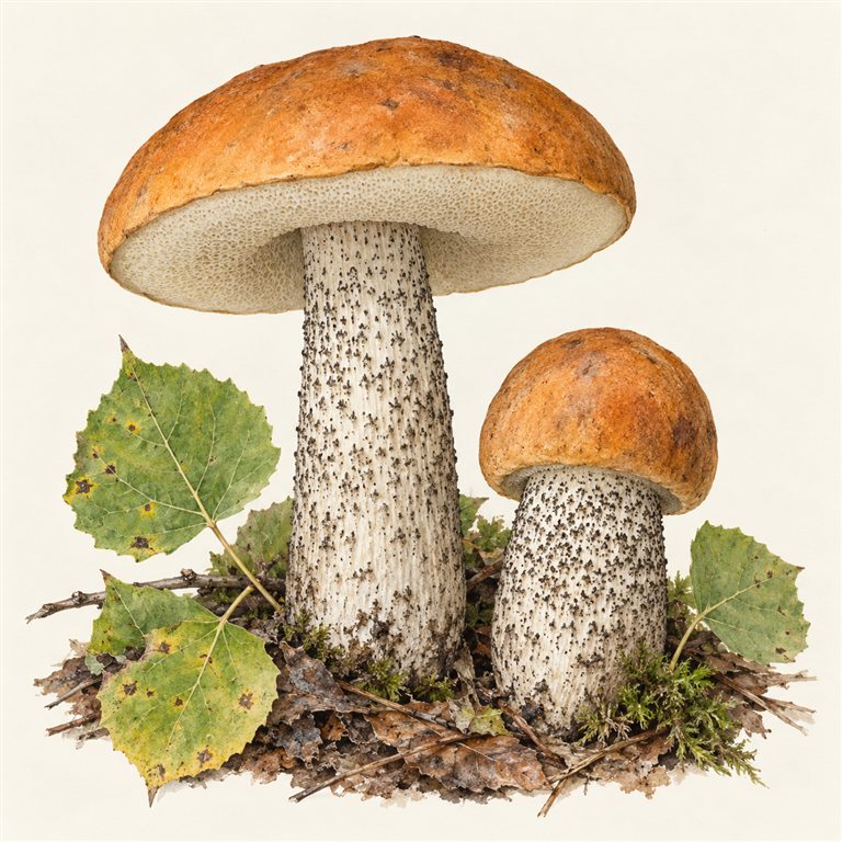 Ospeskrubb (Leccinum insigne)