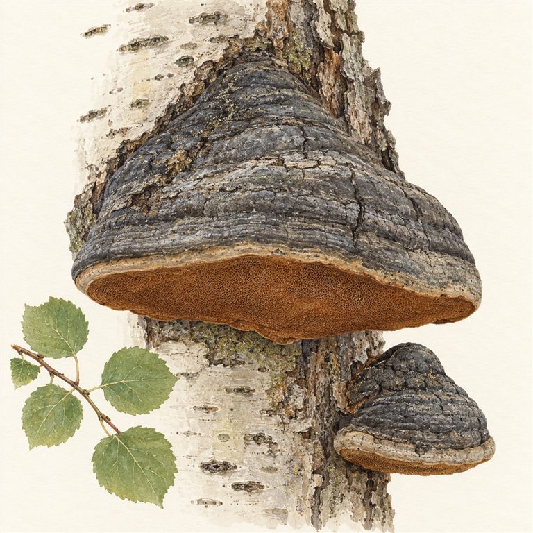 Ospeildkjuke (Phellinus tremulae)