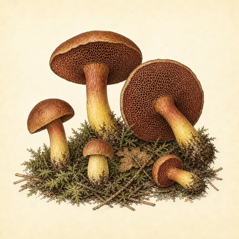 Pepperrørsopp (Chalciporus piperatus)
