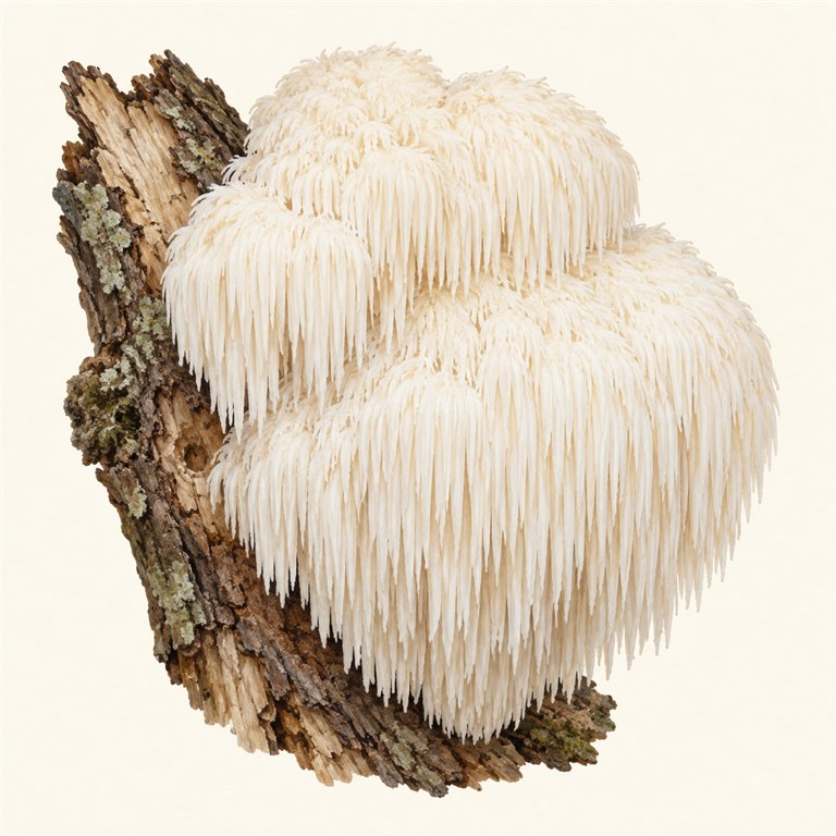 Piggsvinsopp (Hericium erinaceus)
