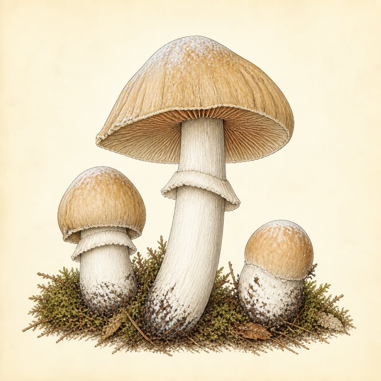 Rimsopp (Cortinarius caperatus)