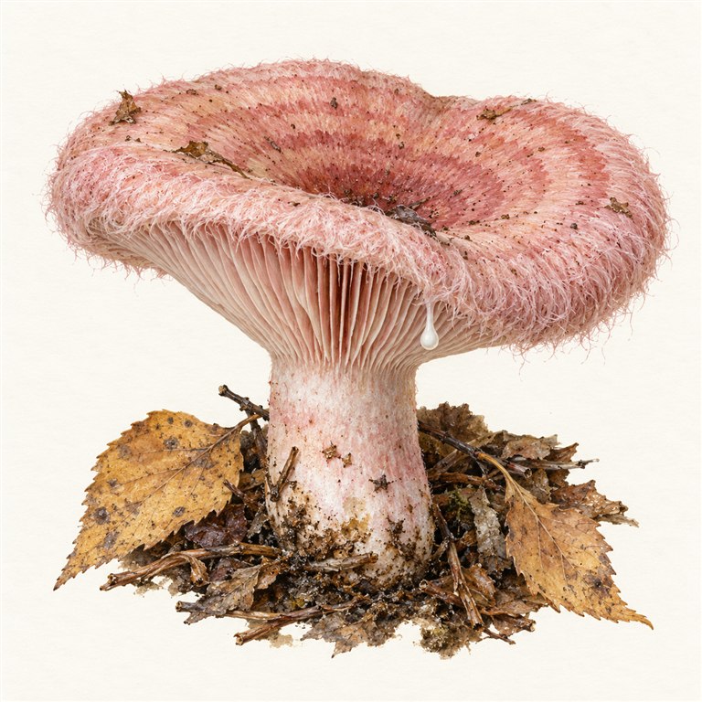Skjeggriske (Lactarius torminosus)