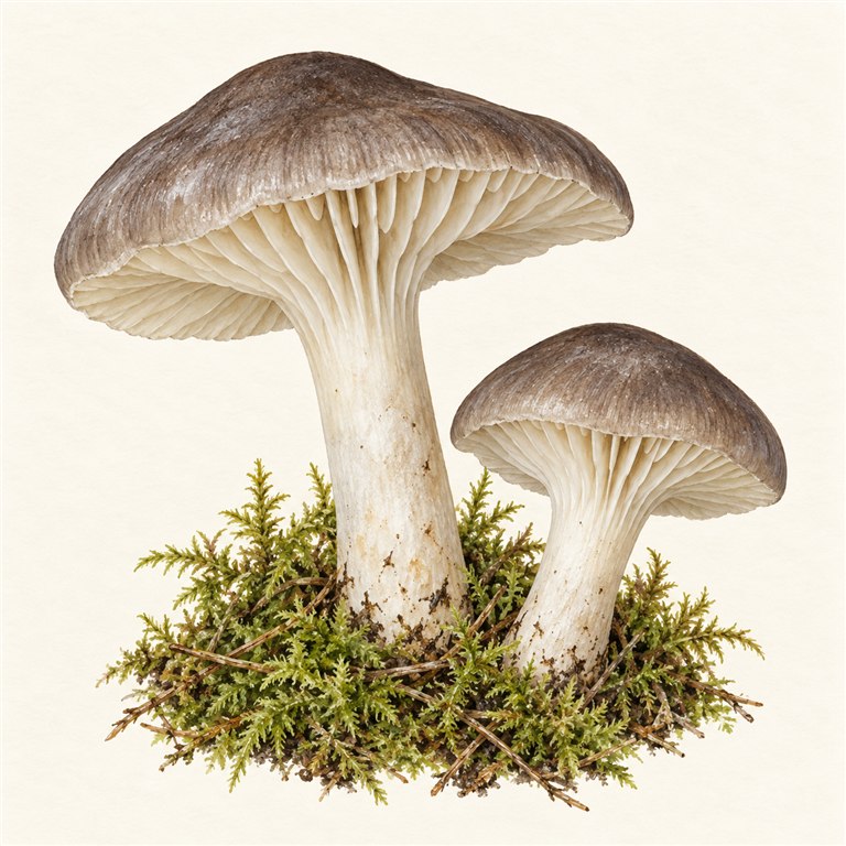 Sotvokssopp (Hygrophorus camarophyllus)