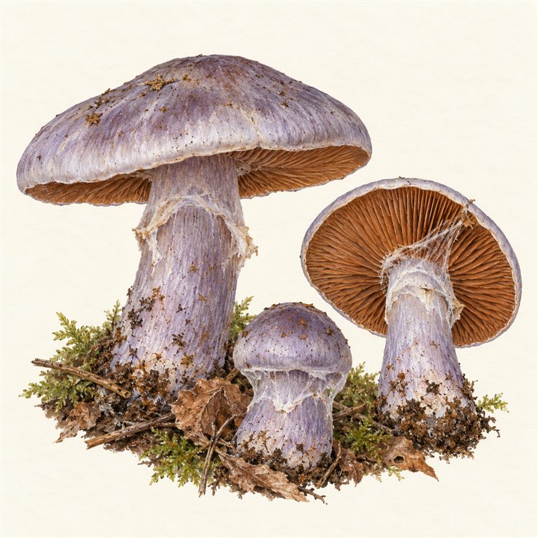 Stinkslørsopp (Cortinarius traganus)