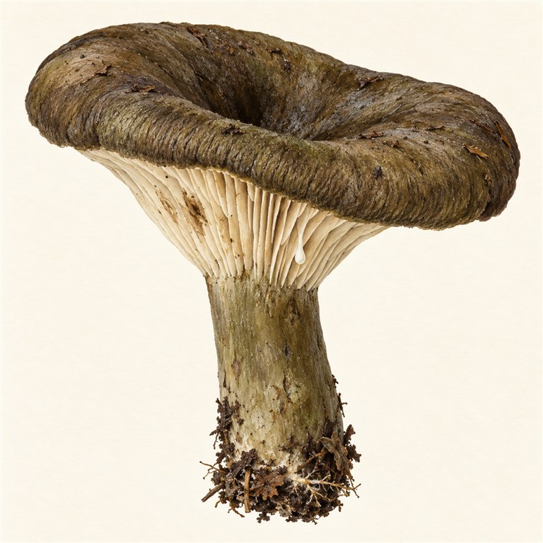 Svartriske (Lactarius necator)