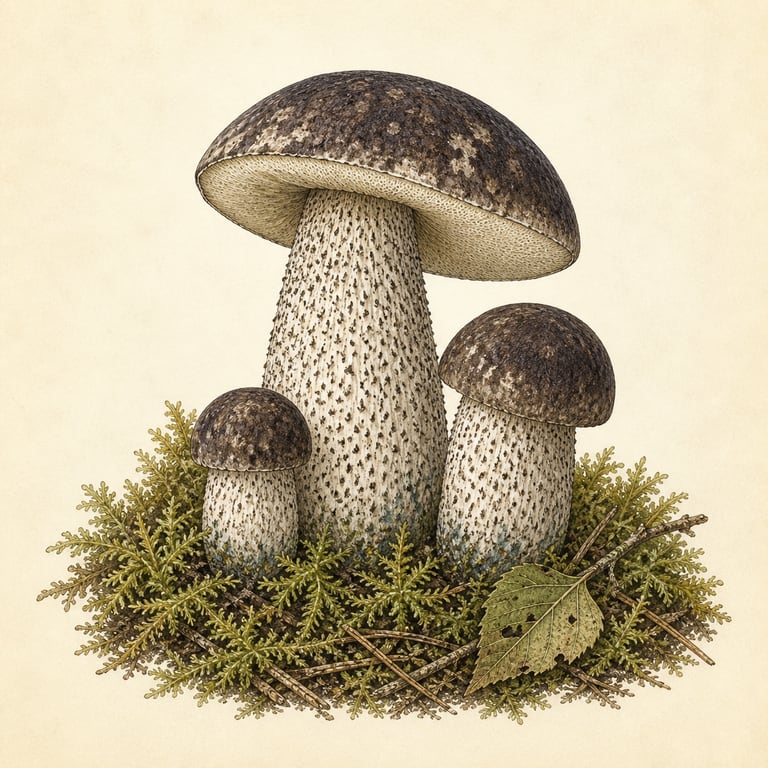 Svartskrubb (Leccinum variicolor)