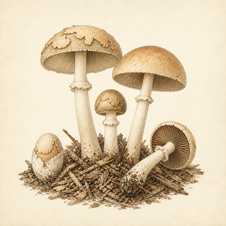 Våråkersopp (Agrocybe praecox)
